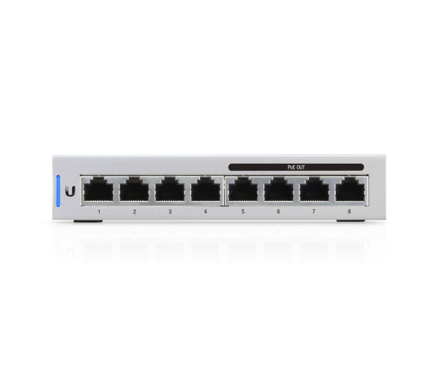 Ubiquiti 8p UniFi US-8-60W (8x100/1000Mbit) 4xPoE (5 szt.) - 402442 - zdjęcie 3